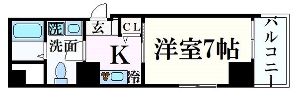 元町駅 徒歩10分 5階の物件間取画像